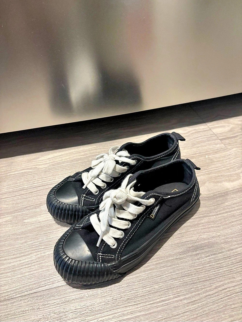 National Geographic Unisex High Kick Sneakers Black